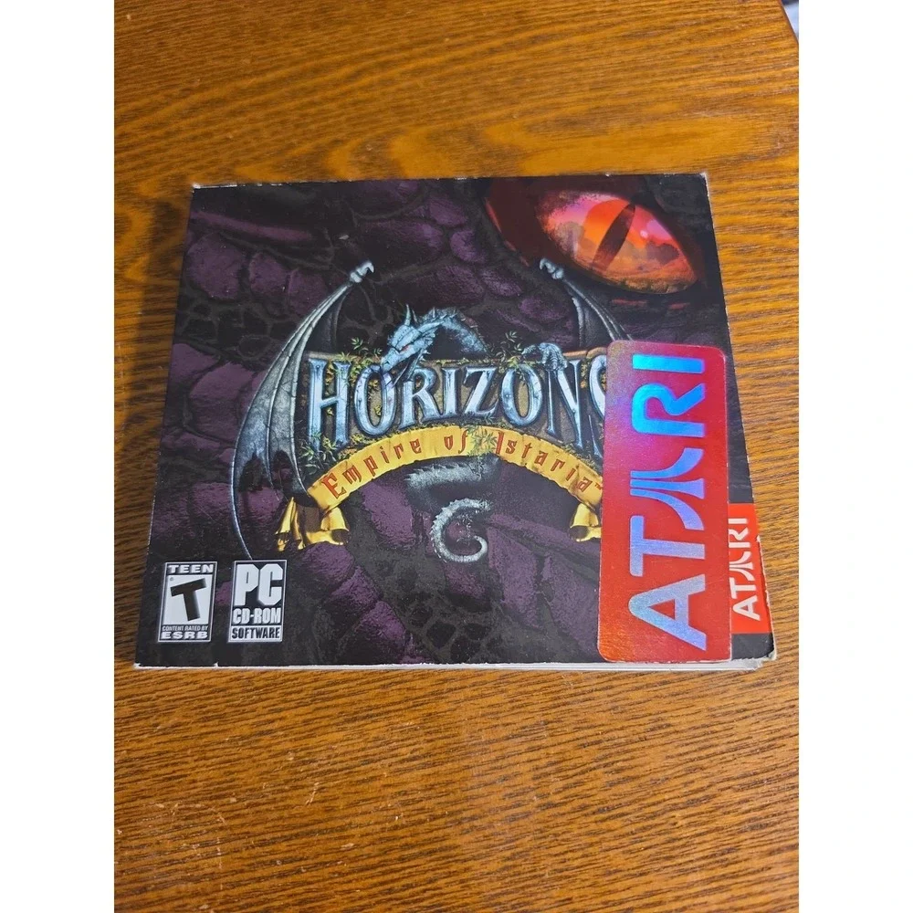 Horizons Empire Of Istaria (PC CD-ROM‎ Atari 2003) 2 CD Set